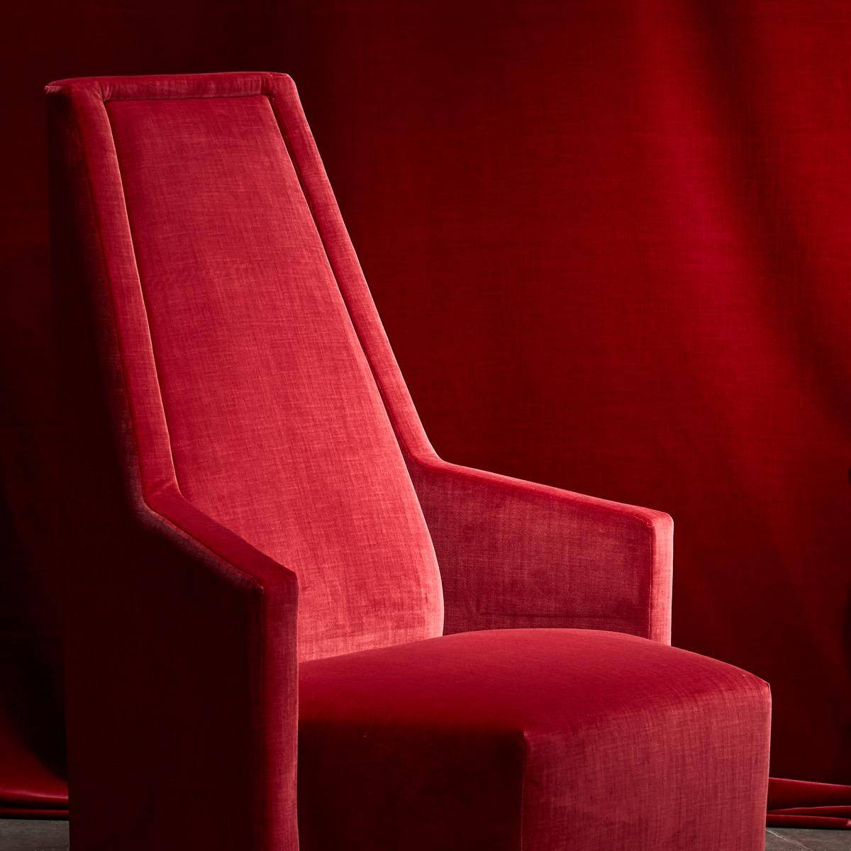 Nobilis Velours Malaparte - Luxuriöser Samtstoff aus Baumwolle