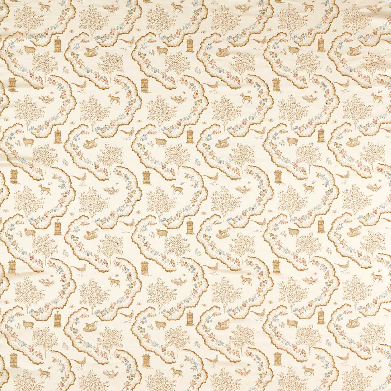 Sanderson Wildflower Meadow Brocade
