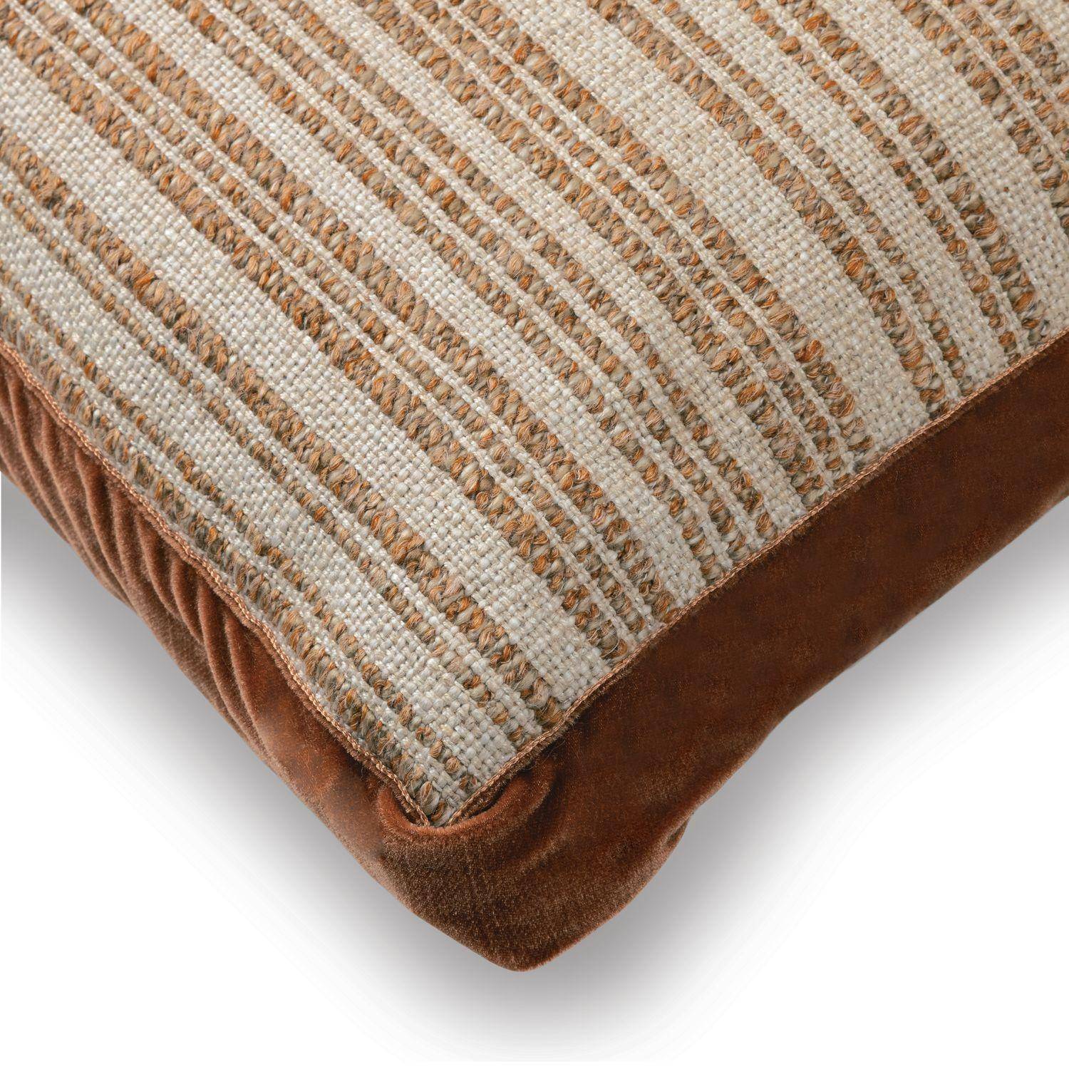 Casamance Haute Lice Terracotta 40x60 cm - Leinen Kissenhülle