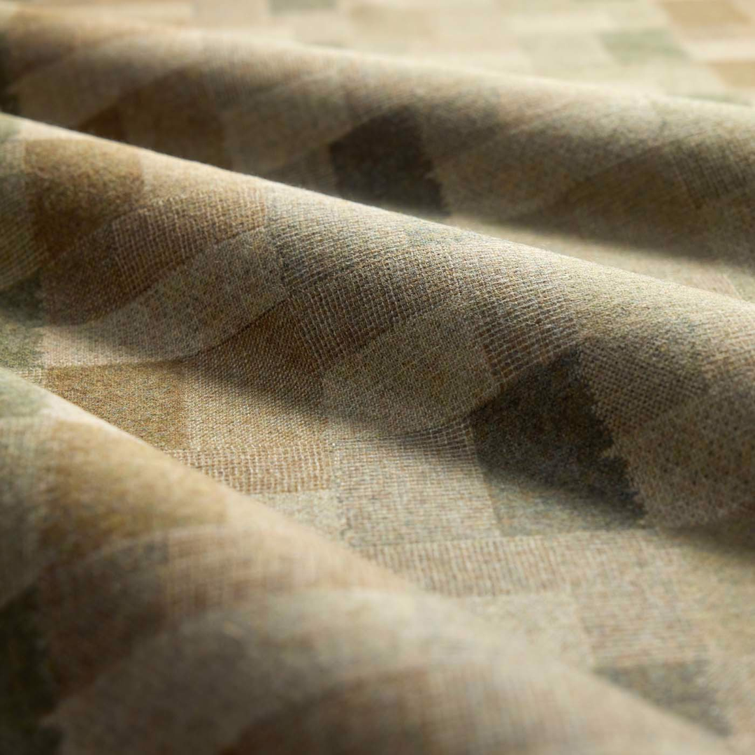 Sanderson Tavistone Wool - Dekostoff im Karomuster
