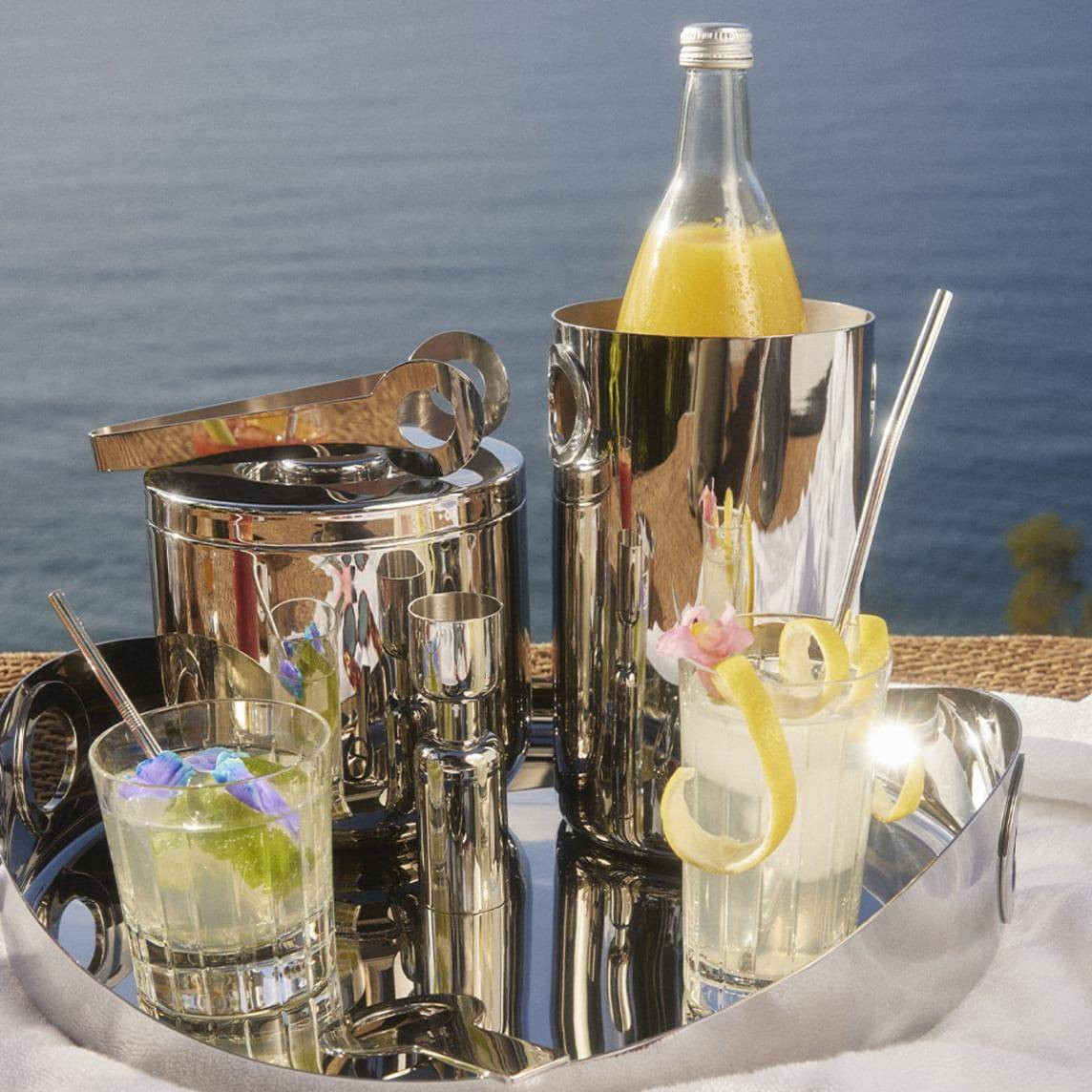 Oh de Christofle Weinklühler Edelstahl