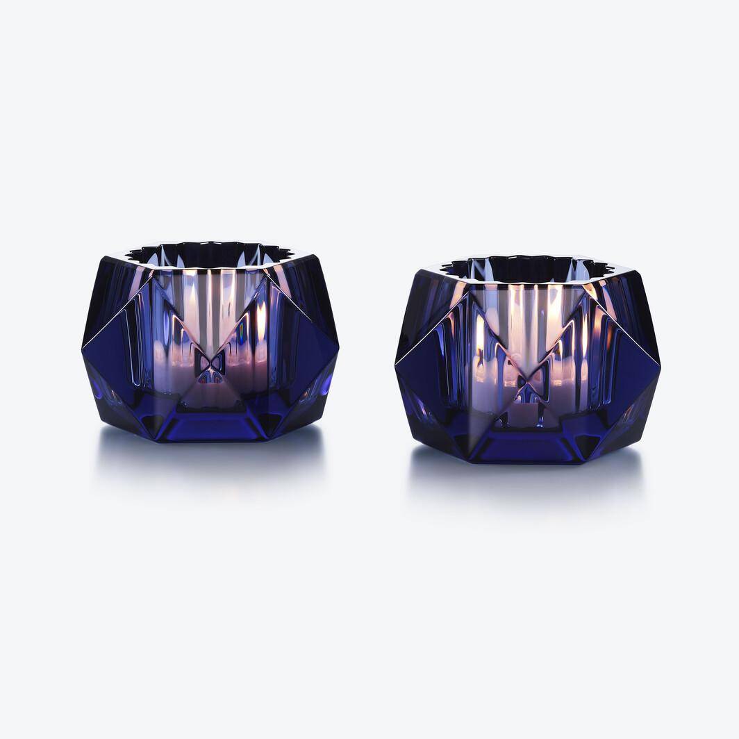 Baccarat Louxor Votive 2-er Set Midnight