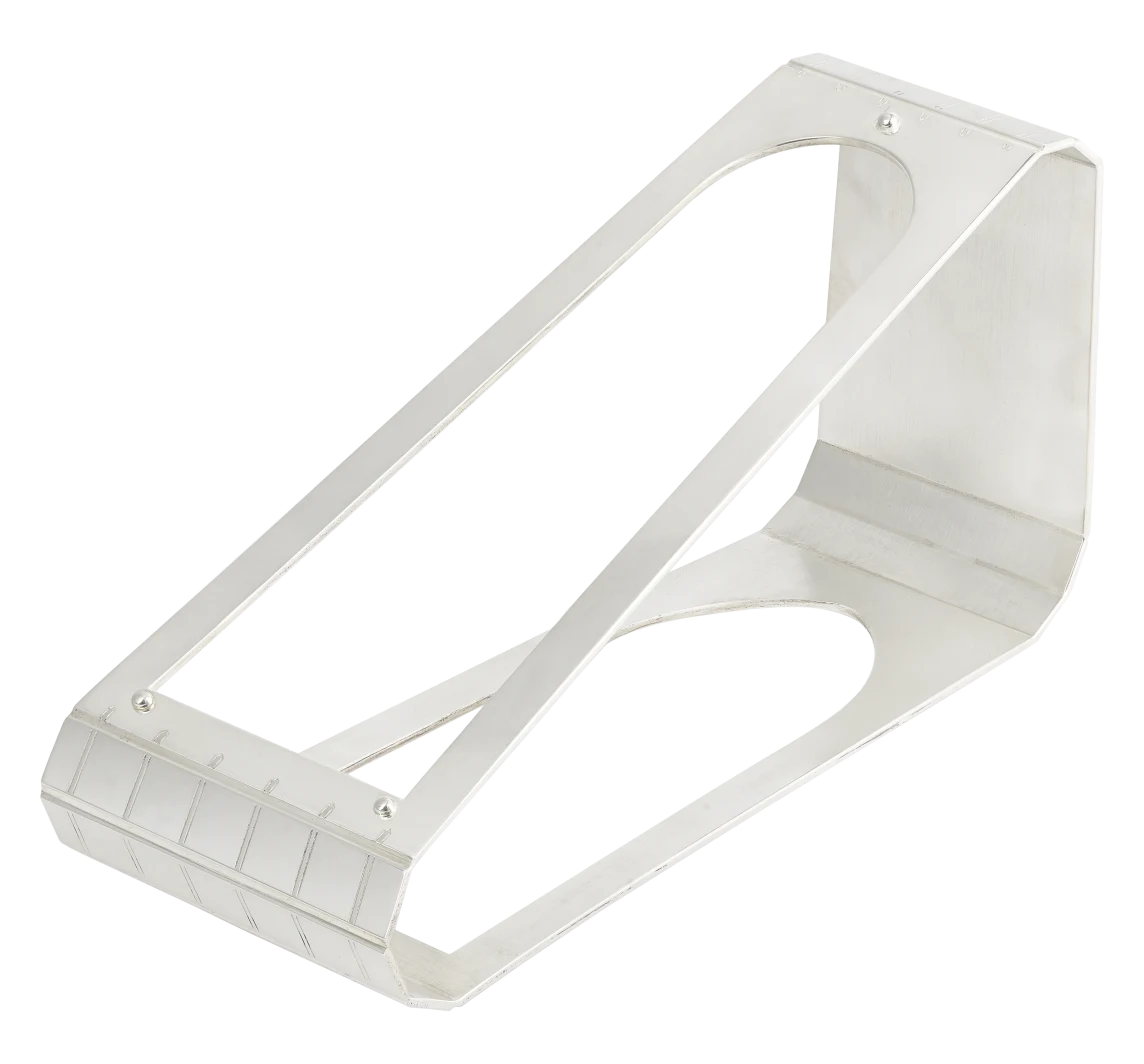 Christofle Graphik Weinflaschen Halter versilbert