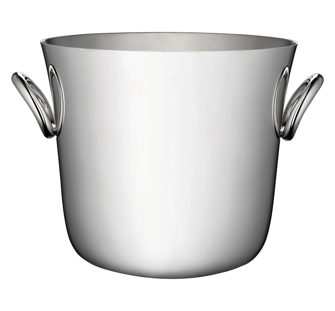 Christofle Vertigo Champagner Kühler versilbert