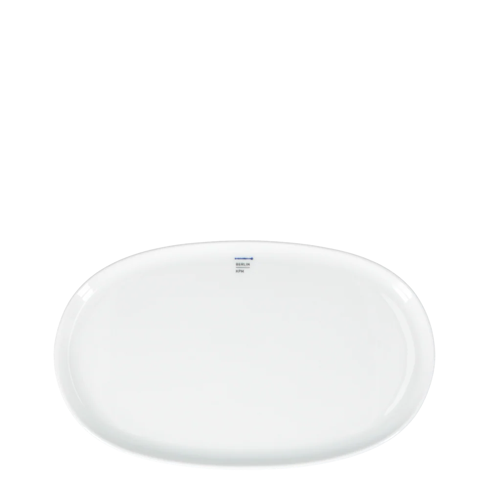 KPM Berlin LAB Servierplatte oval klein aus Porzellan