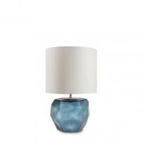 Tischlampe Guaxs Cubistic Round Ocean Blue/Indigo · VillaKontor.com shop