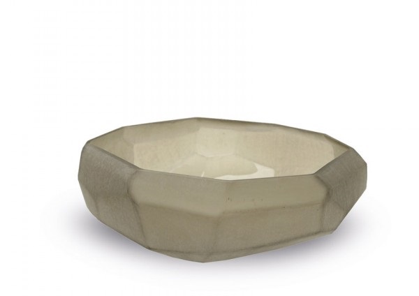 Guaxs Schale Cubistic Bowl Smokegrey - 1654GY · VillaKontor.com