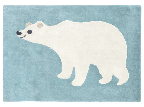 Teppich Villa Nova Arctic Bear 140x200 cm · Mittelgroß