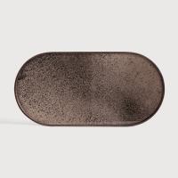 Notre Monde Tablett Bronze 71x36 cm · 