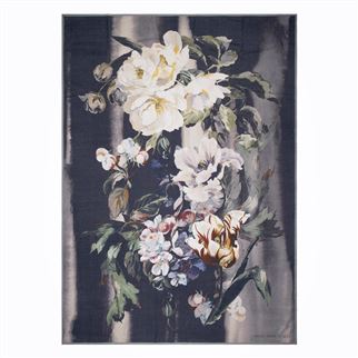 Designers Guild Plaid Delft Flower Noir - 130x180 cm · 130x180 cm