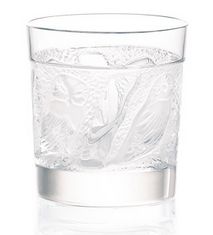 Lalique Gläser - Lalique Whisky-Becherglas Owl klarer Kristall · VillaKontor.com