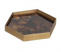 Notre Monde Mini Tablett Tortoise Organic  · 23x20 / 29x26 cm