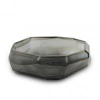 Guaxs Schale Cubistic Bowl Indigo/Smokegrey 12x40cm - 1654INGY · VillaKontor.com