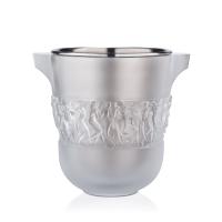 Lalique Vase Champagner Cooler Bachantes
