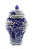 Villa Kontor Vase Traditionelle chinesische Vase 18x30 cm Chinesische Vasen