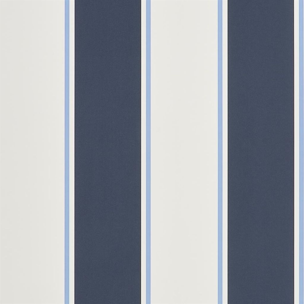 Ralph Lauren Tapete Mapleton Stripe - Midnight · PRL703/03 kaufen · VillaKontor.com shop