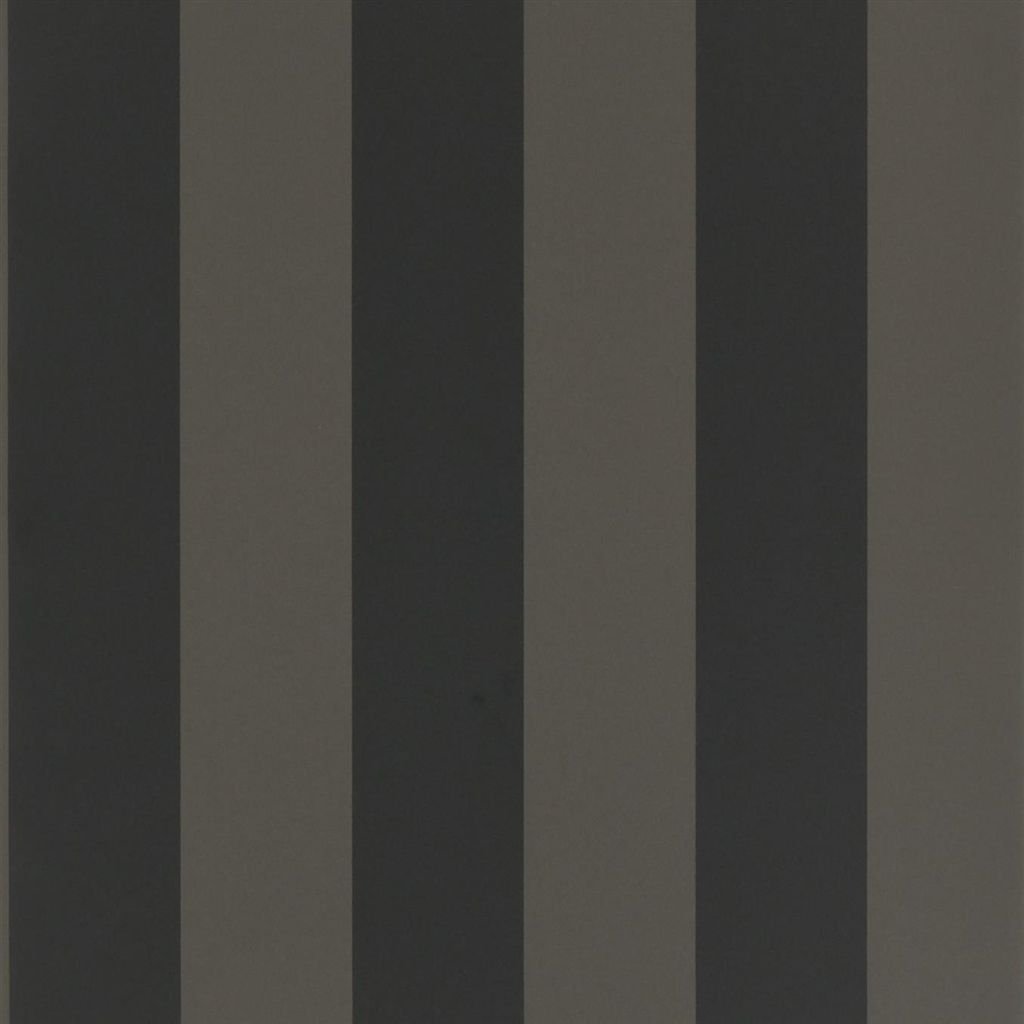 Ralph Lauren Tapete Spalding Stripe - Black / Black · PRL026/17 kaufen · VillaKontor.com shop